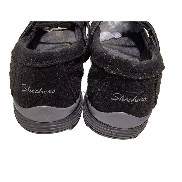 Skechers Biker Blush Women's size 8 Embellished Bling Mary Jane Black shoes - Picture 4 of 7